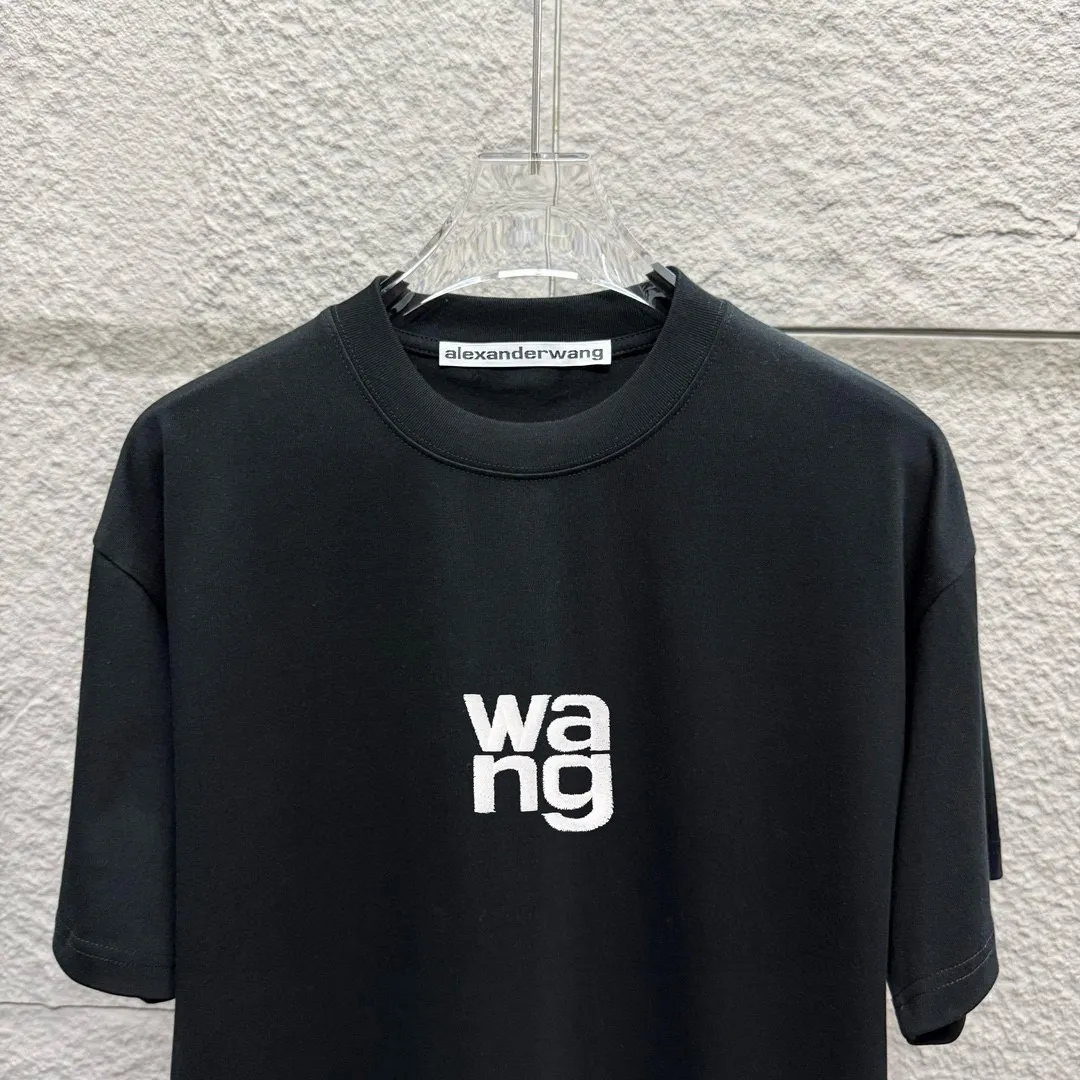 * *alexander 2025 New Arrival wang T Same Style ：Black White Size： S （90-130 ） M （120-150 ） L （140-165 ） XL （160-180 ） XXL （180 ）